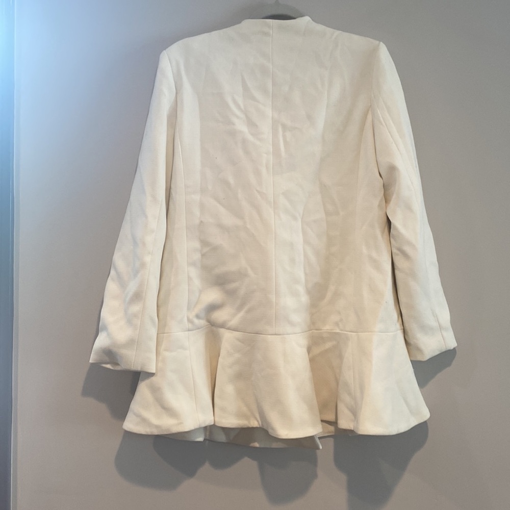 Lulus Ruffle Peacoat - Picture 3 of 7